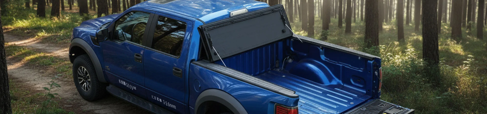 Low Profile Hard Kotak-Lipat Tonneau Cover