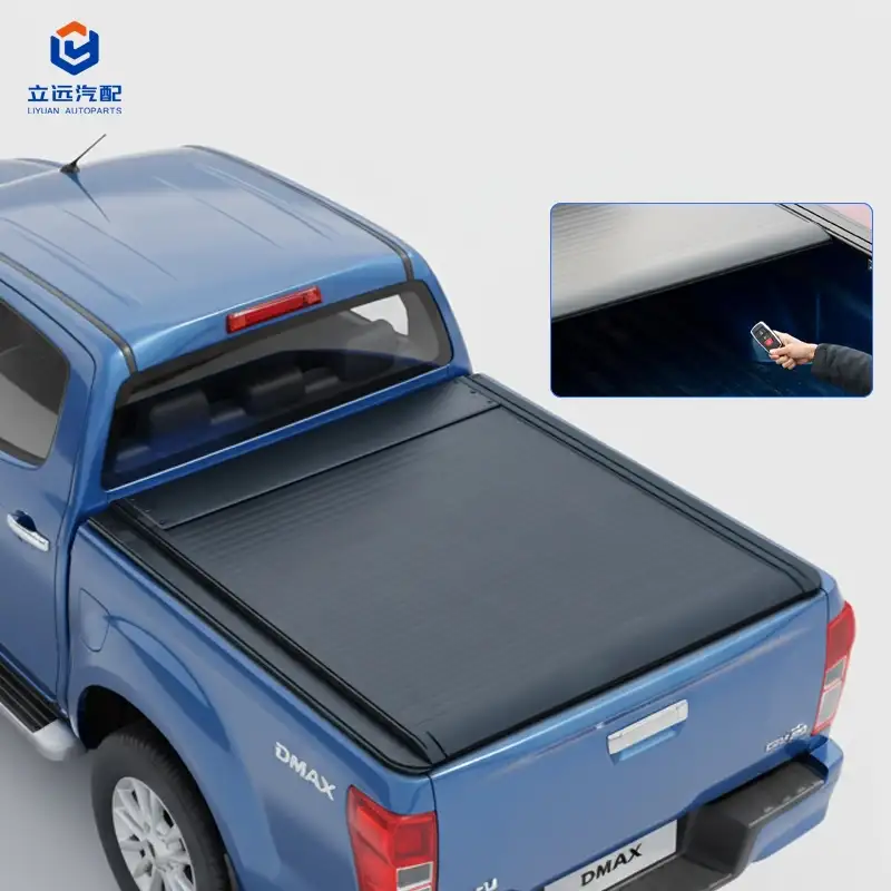 Electric Hard Aluminium Retractable Tonneau Cover kanggo Isuzu