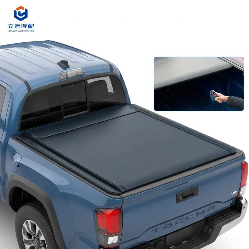Listrik Hard Aluminium Retractable Tonneau Cover kanggo Toyota