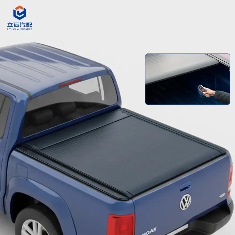 Electric Hard Aluminium Retractable Tonneau Cover kanggo Volkswagen