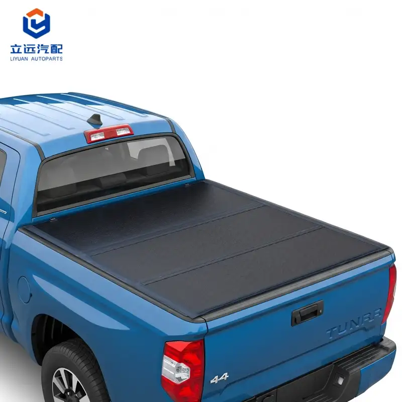 Low Profile Hard Tri-Lipat Tonneau Cover kanggo Toyota